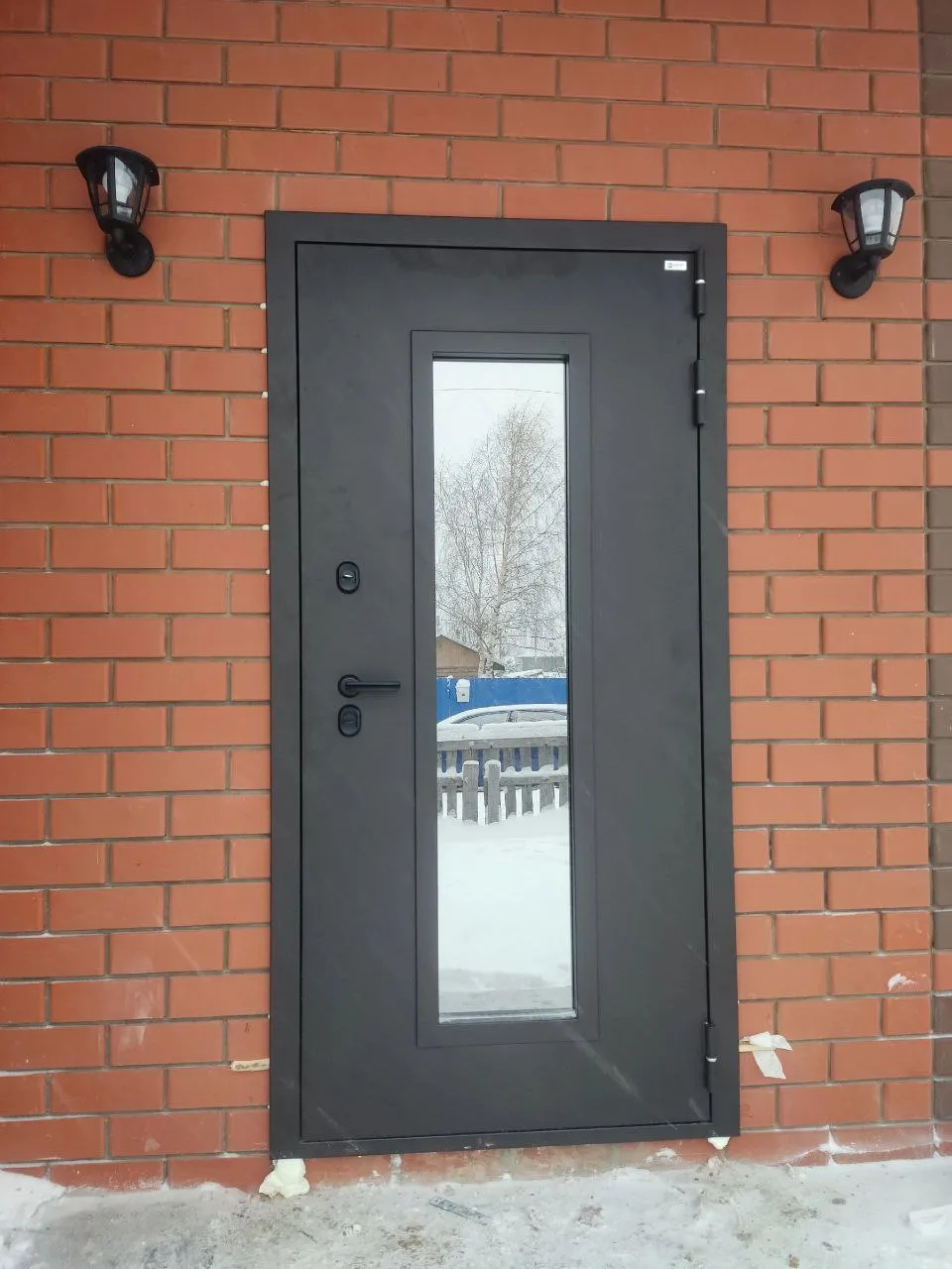 Comfort NoFrost MP 4.1, 960*2050мм, петли справа, Муар металлик Кортен, Стеклопакет InStee