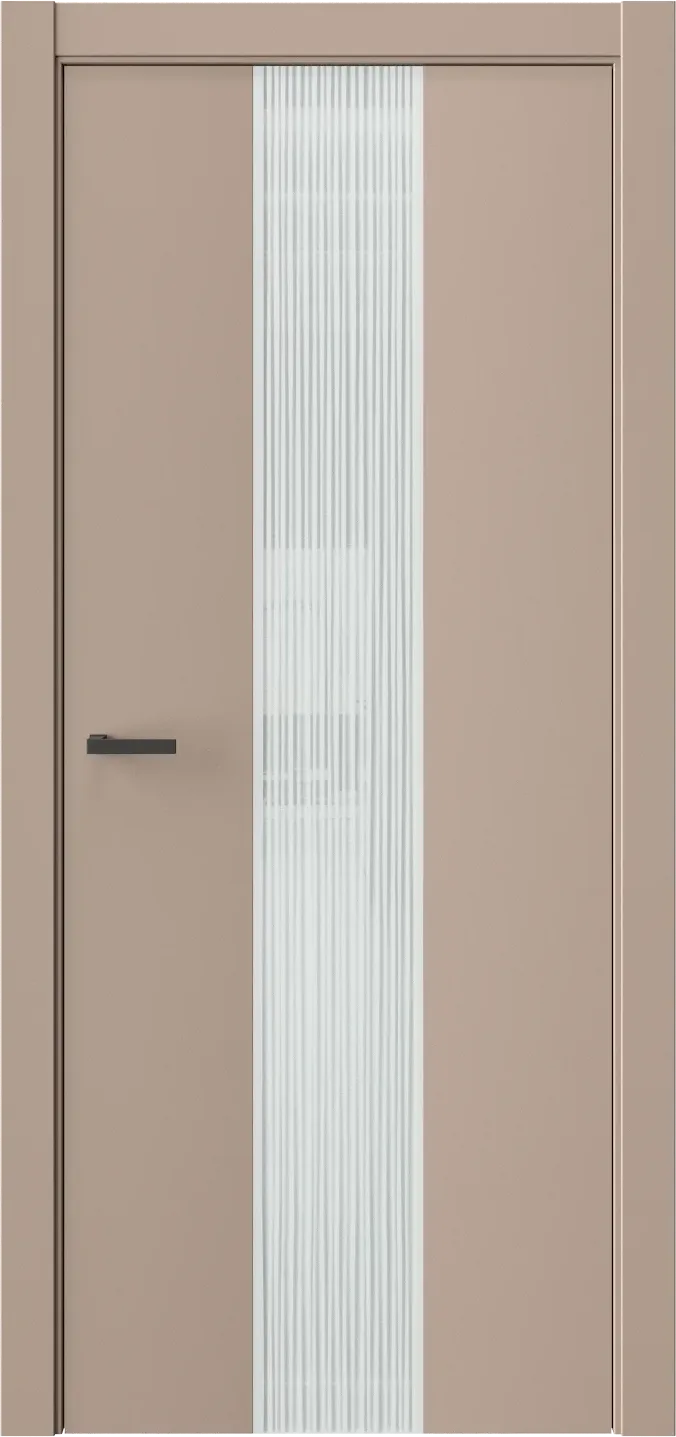 Межкомнатная дверь ЭКЗОТИКА 6E — Стекло белое(Lacobel)