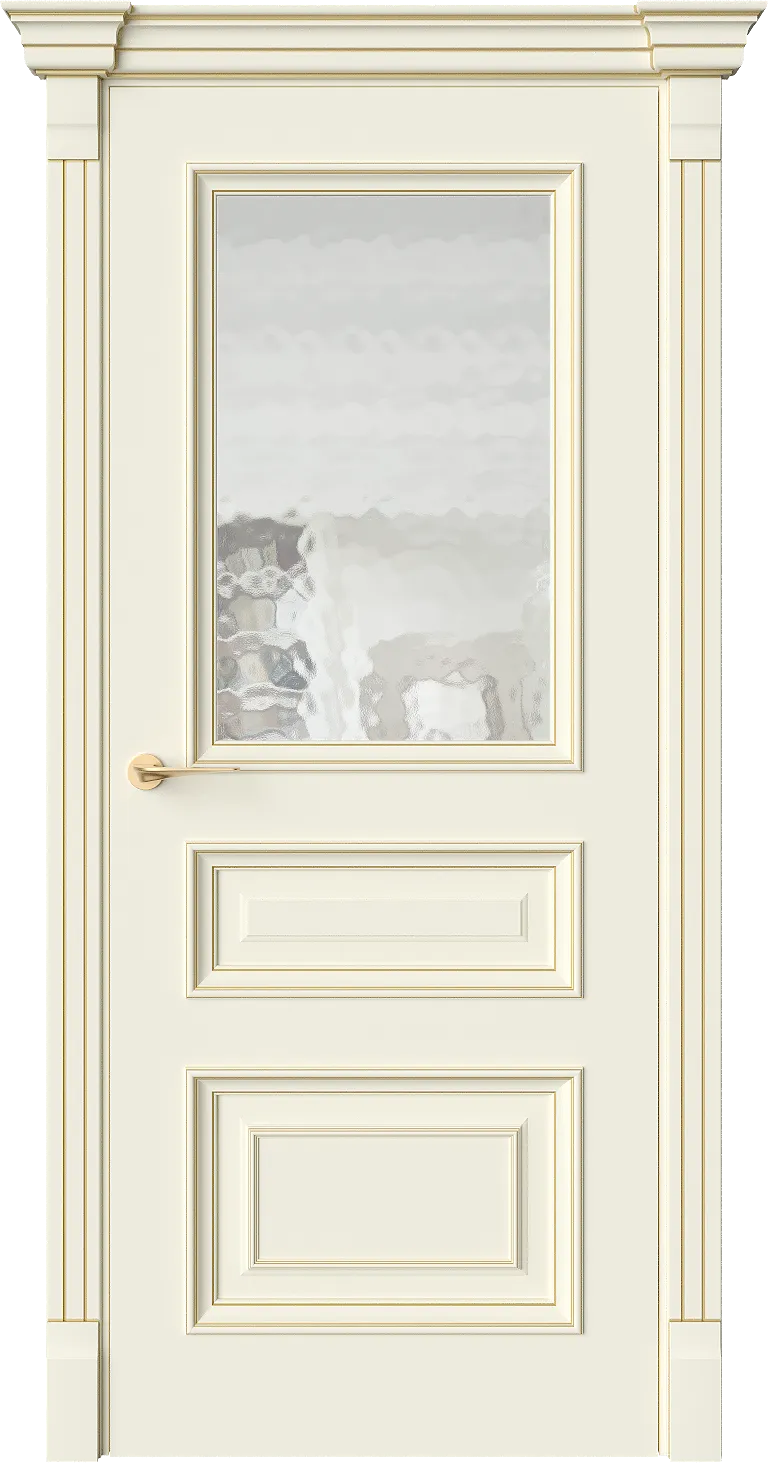 Межкомнатная дверь GE7M — Стекло кафедральное