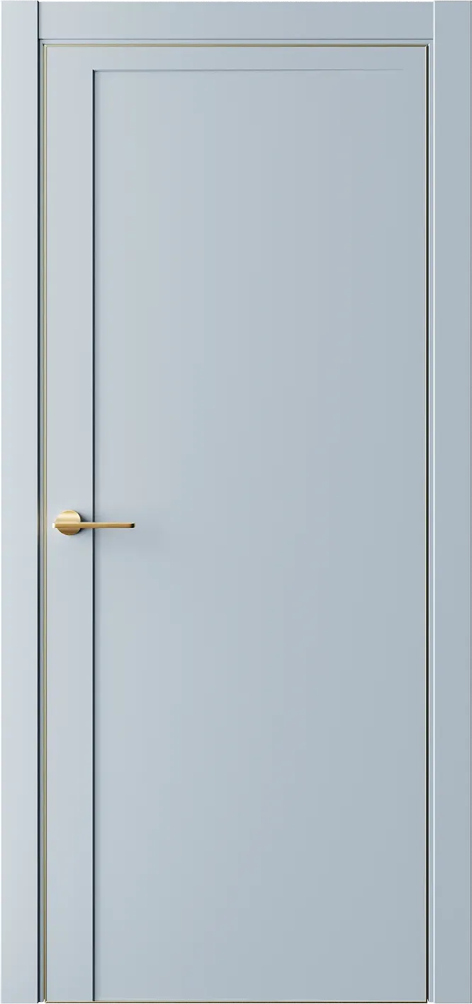 Межкомнатная дверь Gr 2 — NCS S 4010 R90B КП(Мат зол)