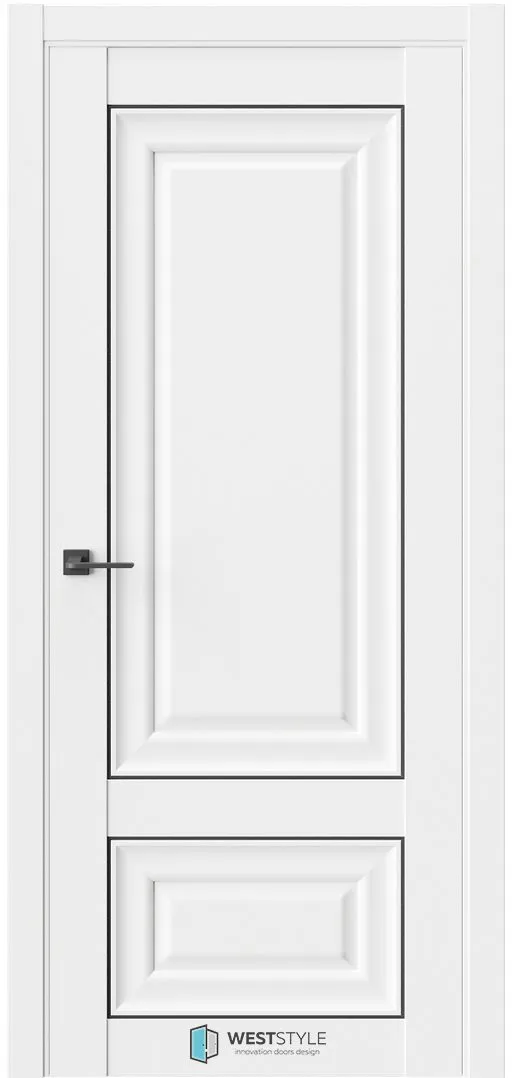 Межкомнатная дверь HARMONY 3F — Emlayer белый МЧ