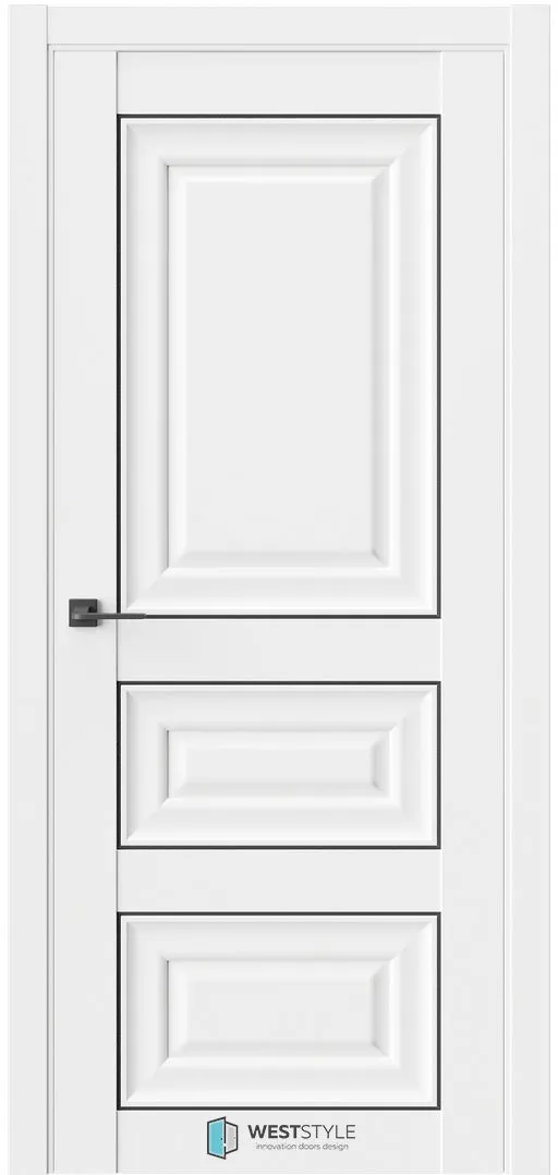 Межкомнатная дверь HARMONY 5F — Emlayer белый МЧ