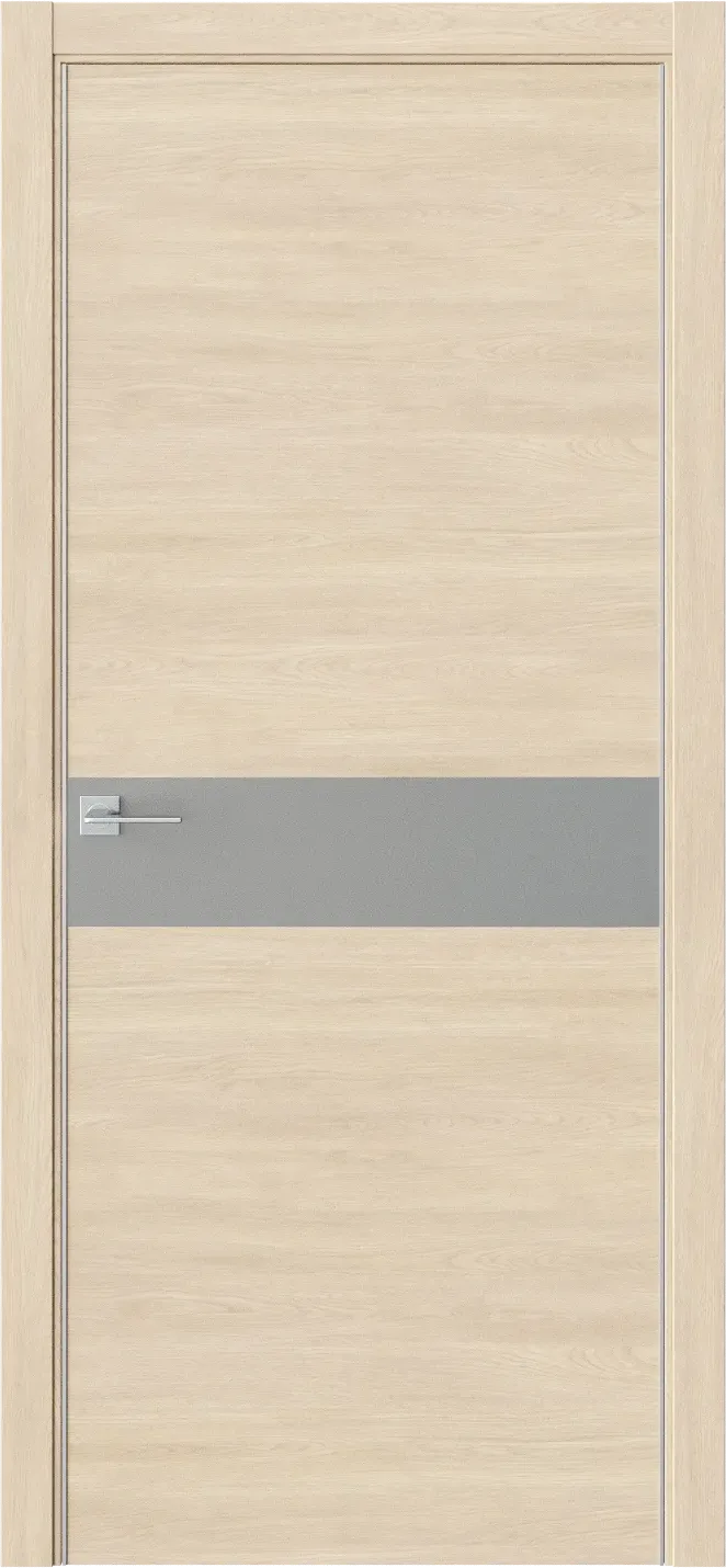 Межкомнатная дверь INDUSTRIAL 1 — Стекло зеркало сатин графит