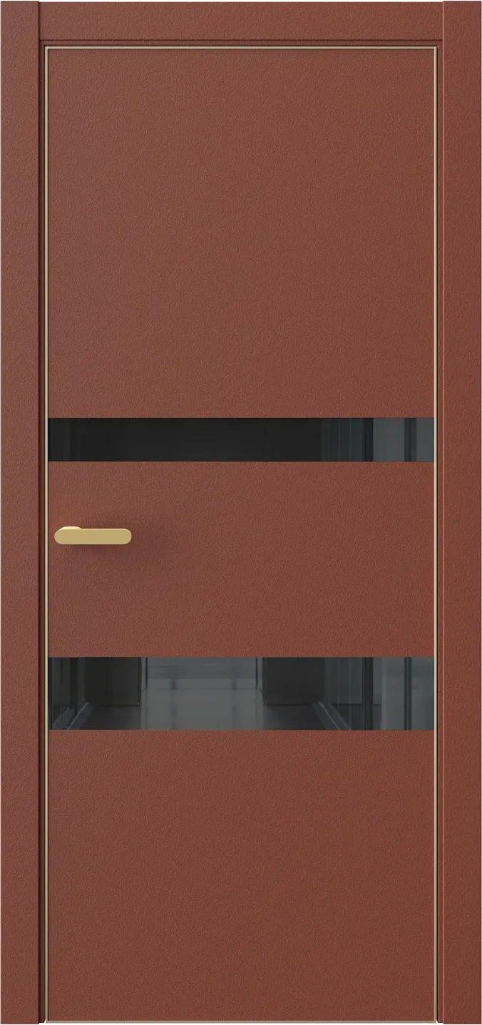 Межкомнатная дверь INDUSTRIAL 16 — Стекло черное(Lacobel)