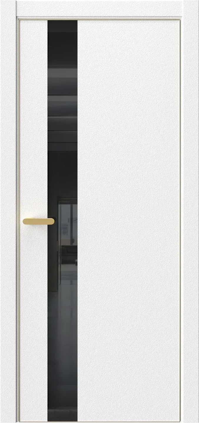 Межкомнатная дверь INDUSTRIAL 2 — Стекло черное(Lacobel)