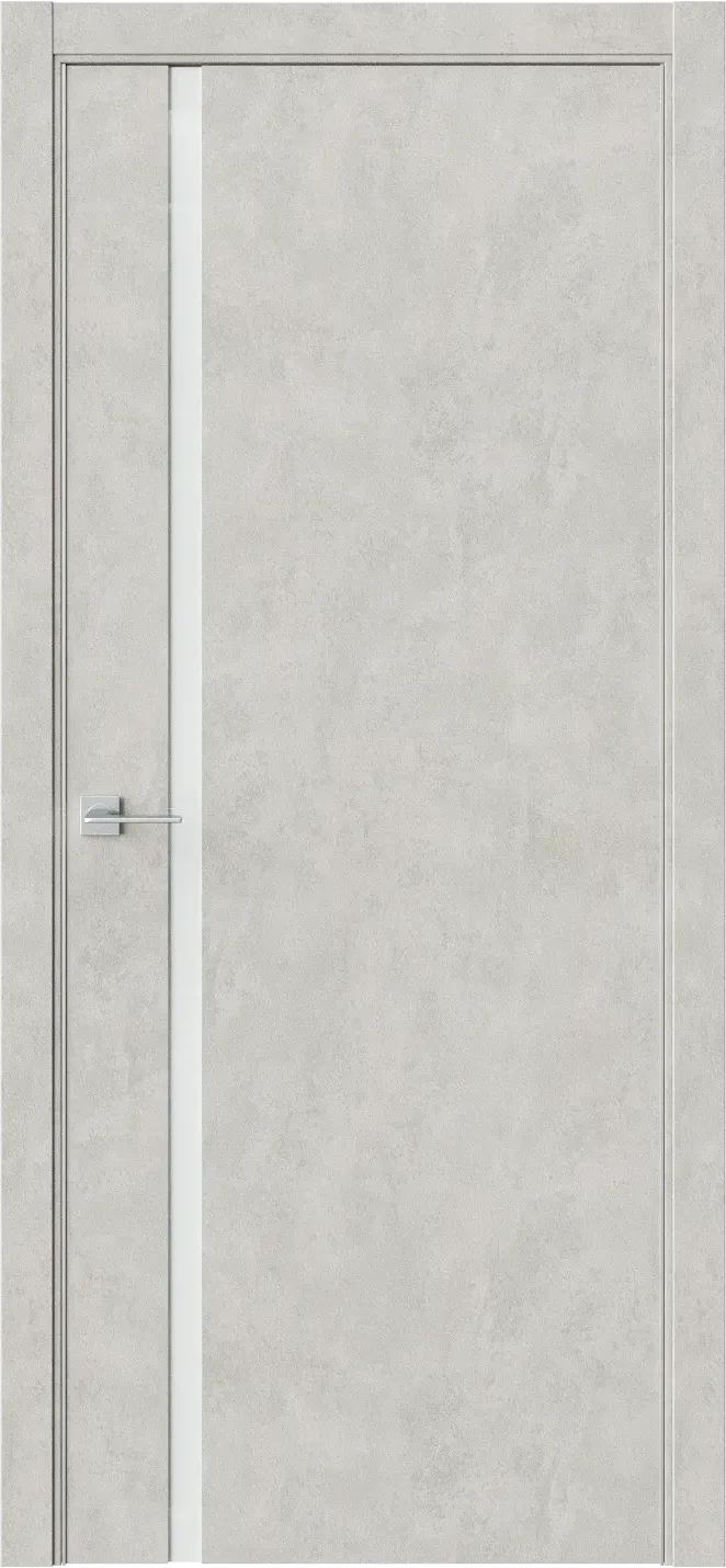Межкомнатная дверь INDUSTRIAL 36 — Стекло lacobel белое
