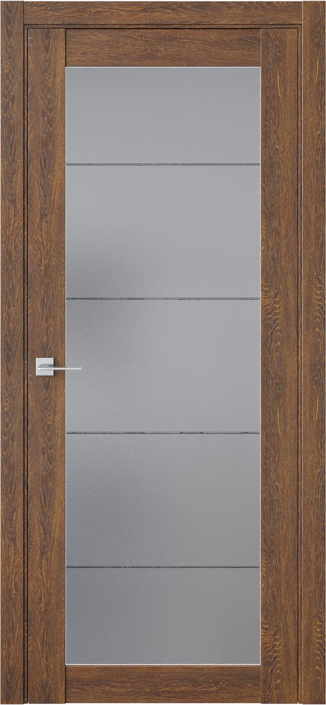 Межкомнатная дверь NEO RELISH 2 — Стекло Prime2 сатинат графит