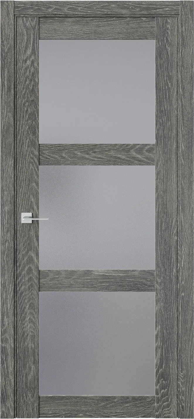 Межкомнатная дверь NEO RELISH 6 — Стекло 0 сатинат графит