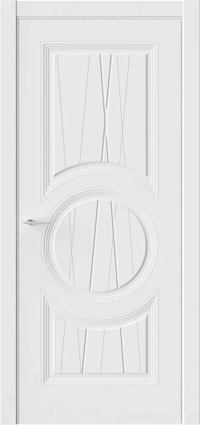 Межкомнатная дверь OBERON 9V — OBERON RAL Тон белый