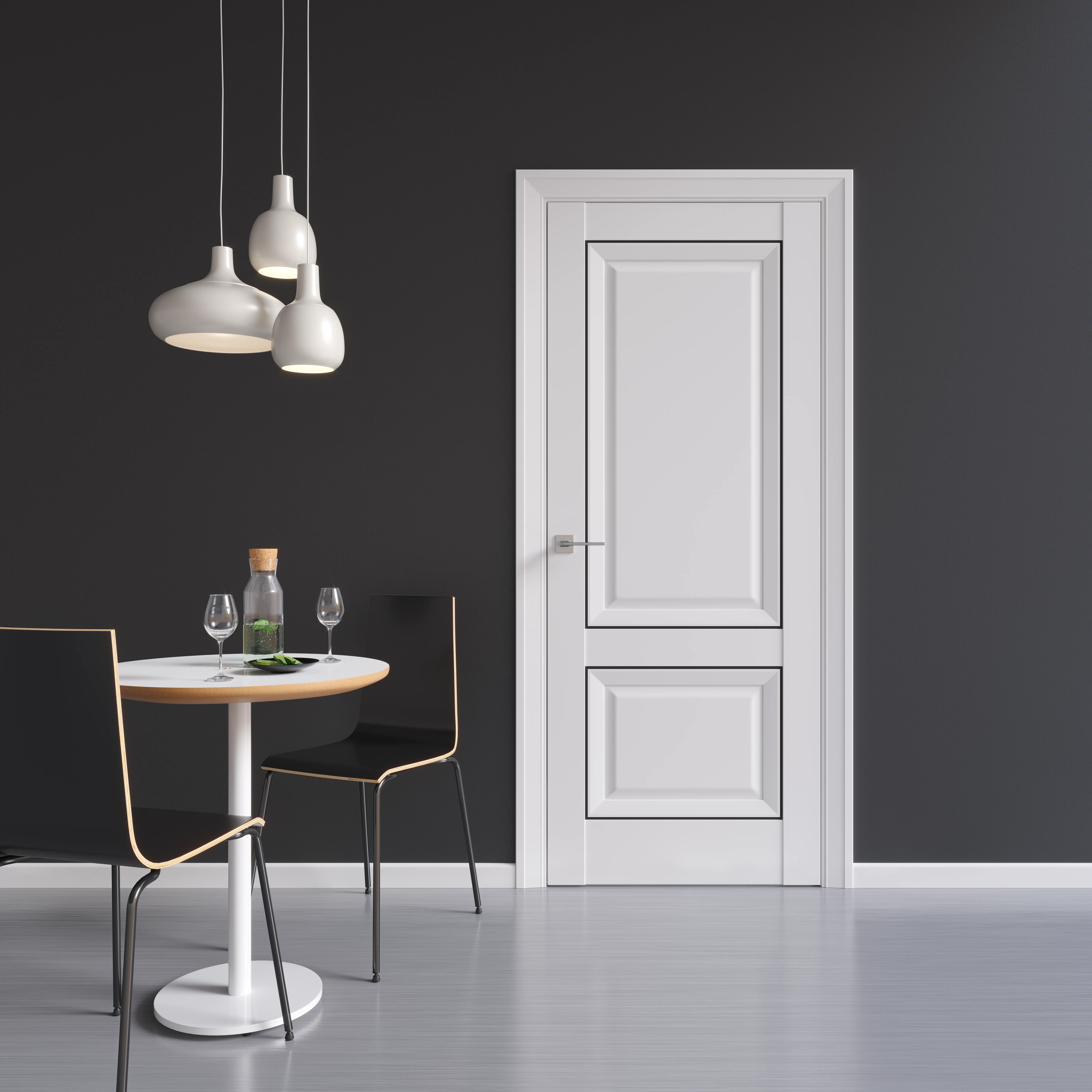 Межкомнатная дверь PALLADIUM 3F в интерьере