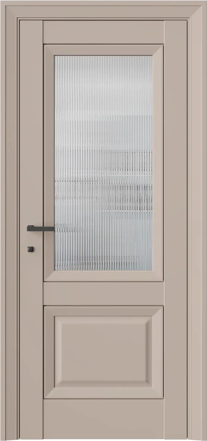 Межкомнатная дверь PALLADIUM 4F — стекло рифленое (Прозрачное, декоративное) Глясе