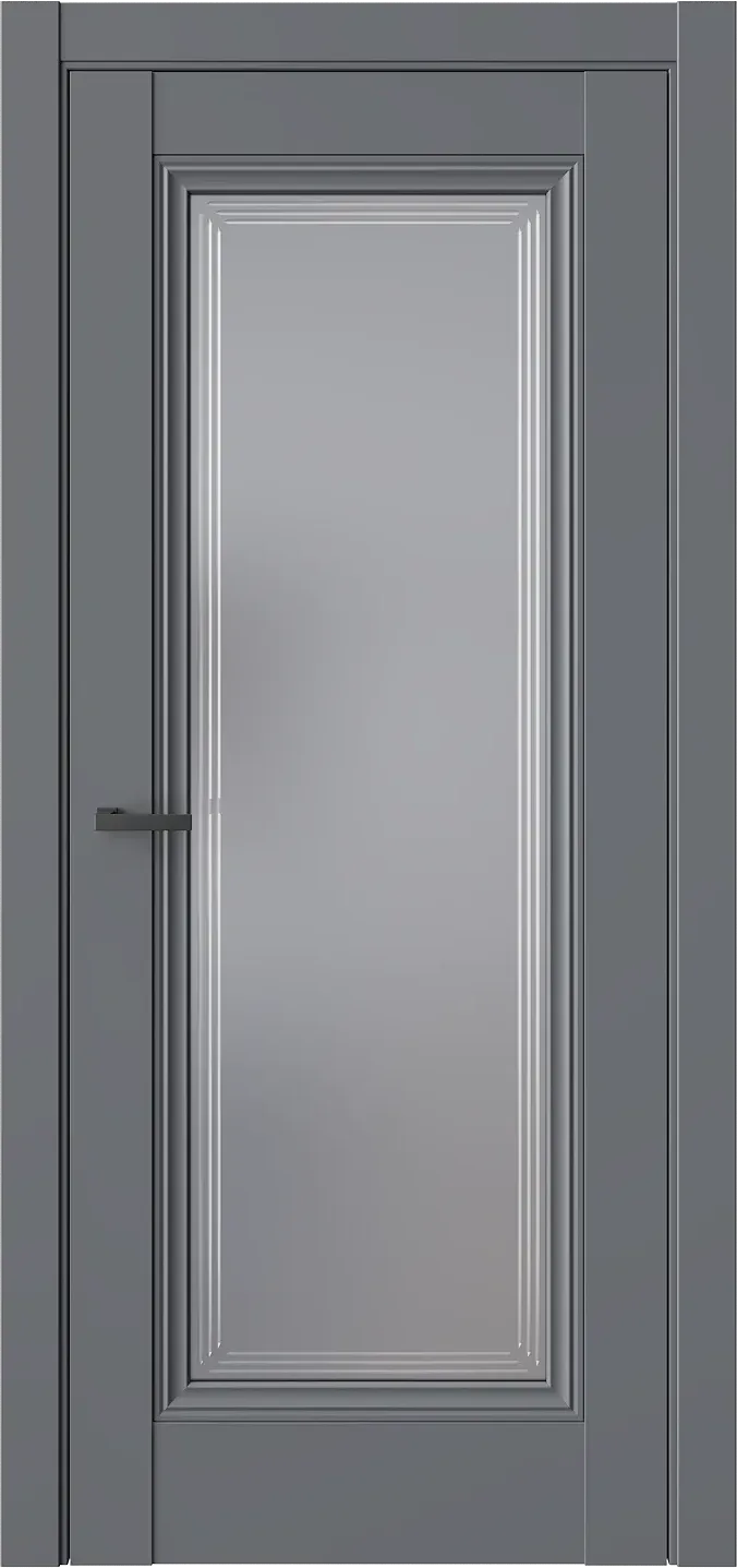 Межкомнатная дверь RAIMOND 2 — Стекло 1 графит(Сатинат)