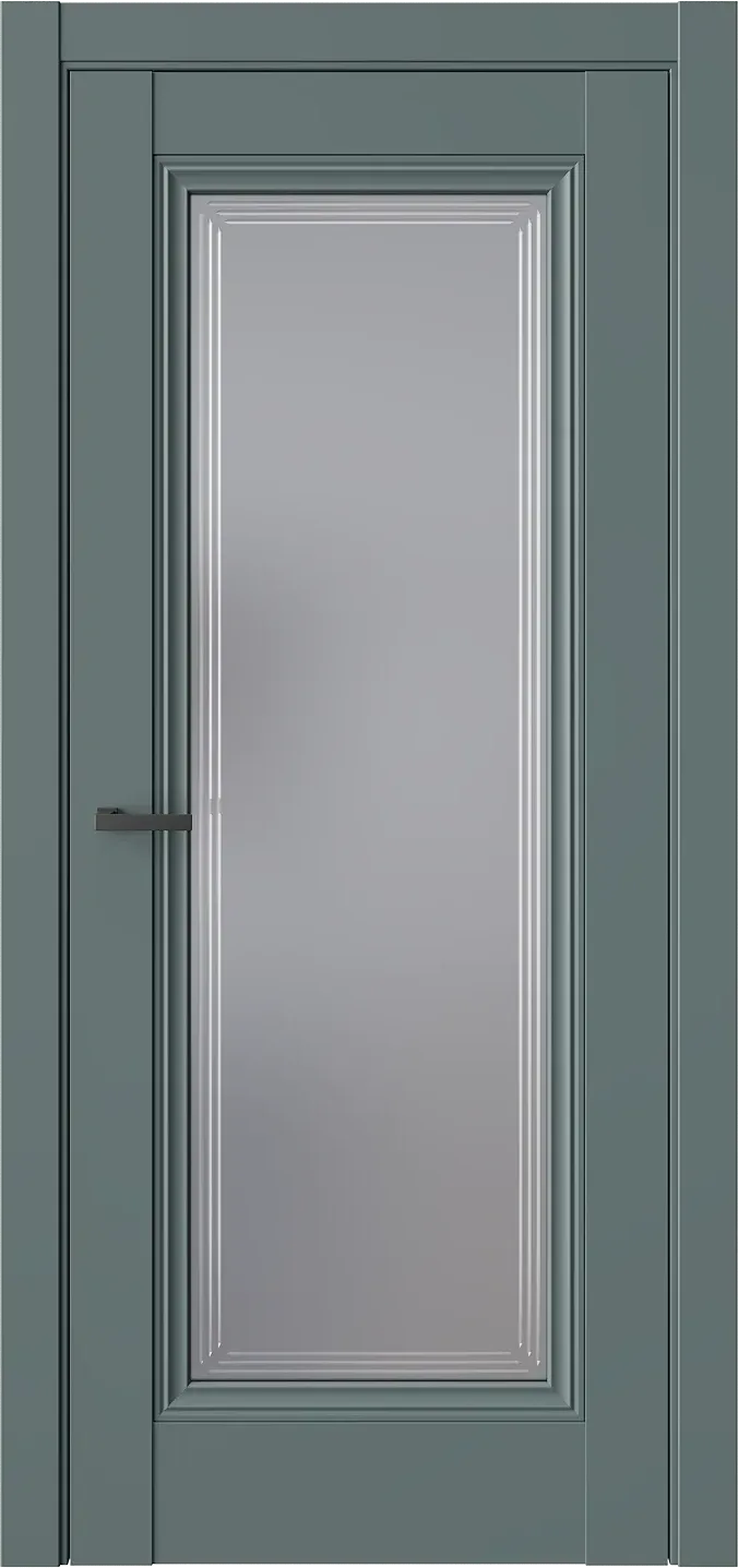 Межкомнатная дверь RAIMOND 2 — Стекло 1 графит(Сатинат)