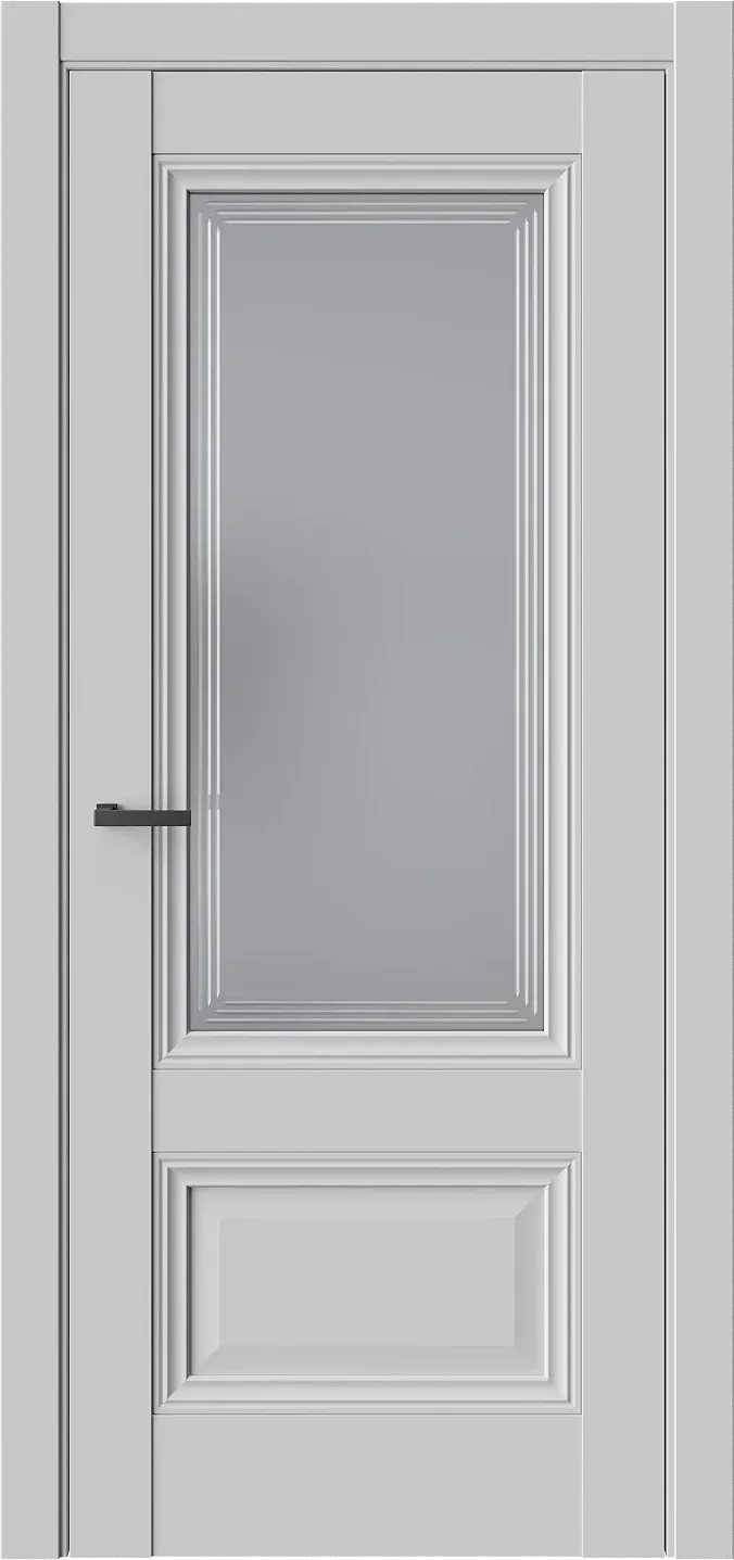 Межкомнатная дверь RAIMOND 4.1 — Стекло 1 графит(Сатинат)