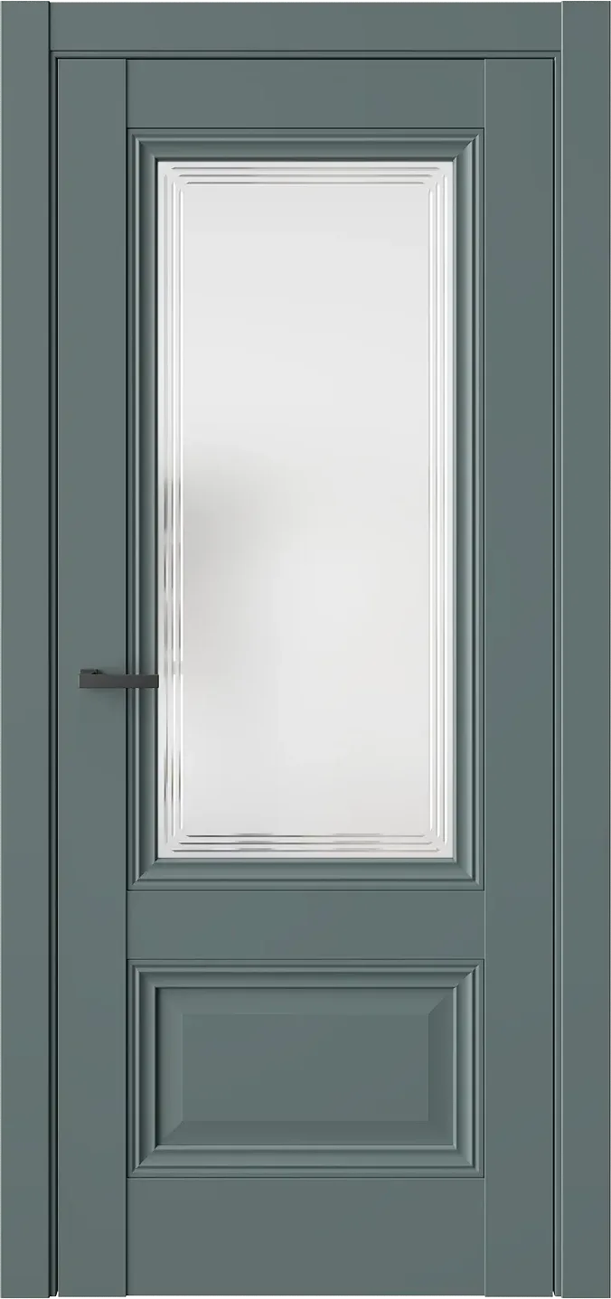 Межкомнатная дверь RAIMOND 4.1 — Стекло 1 белое(Сатинат)