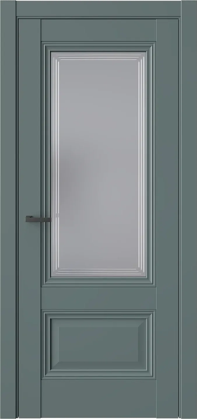 Межкомнатная дверь RAIMOND 4.1 — Стекло 1 графит(Сатинат)