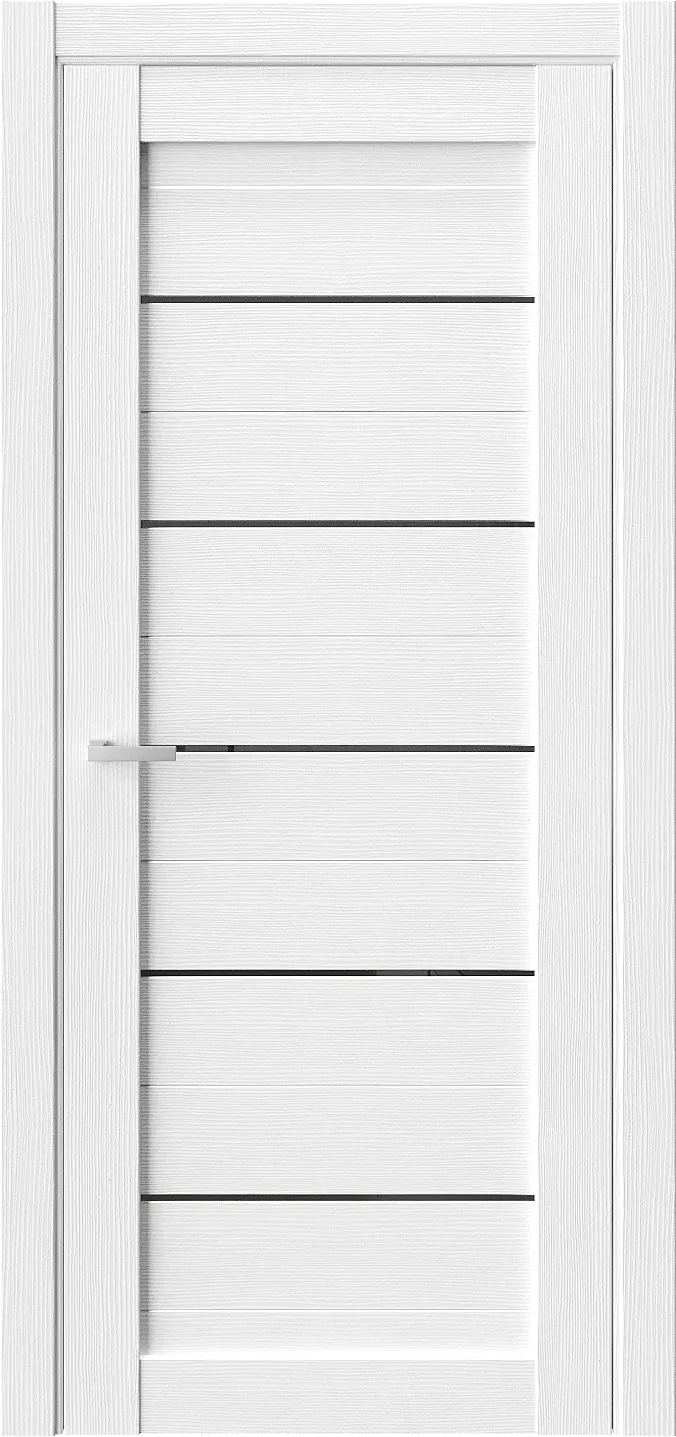 Межкомнатная дверь RELISH 6 — Стекло черное(Lacobel)