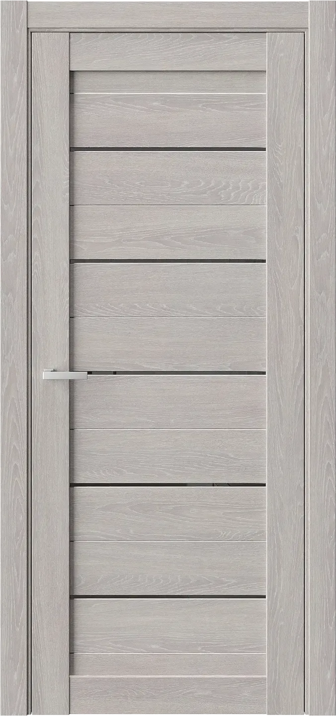 Межкомнатная дверь RELISH 6 — Стекло черное(Lacobel)