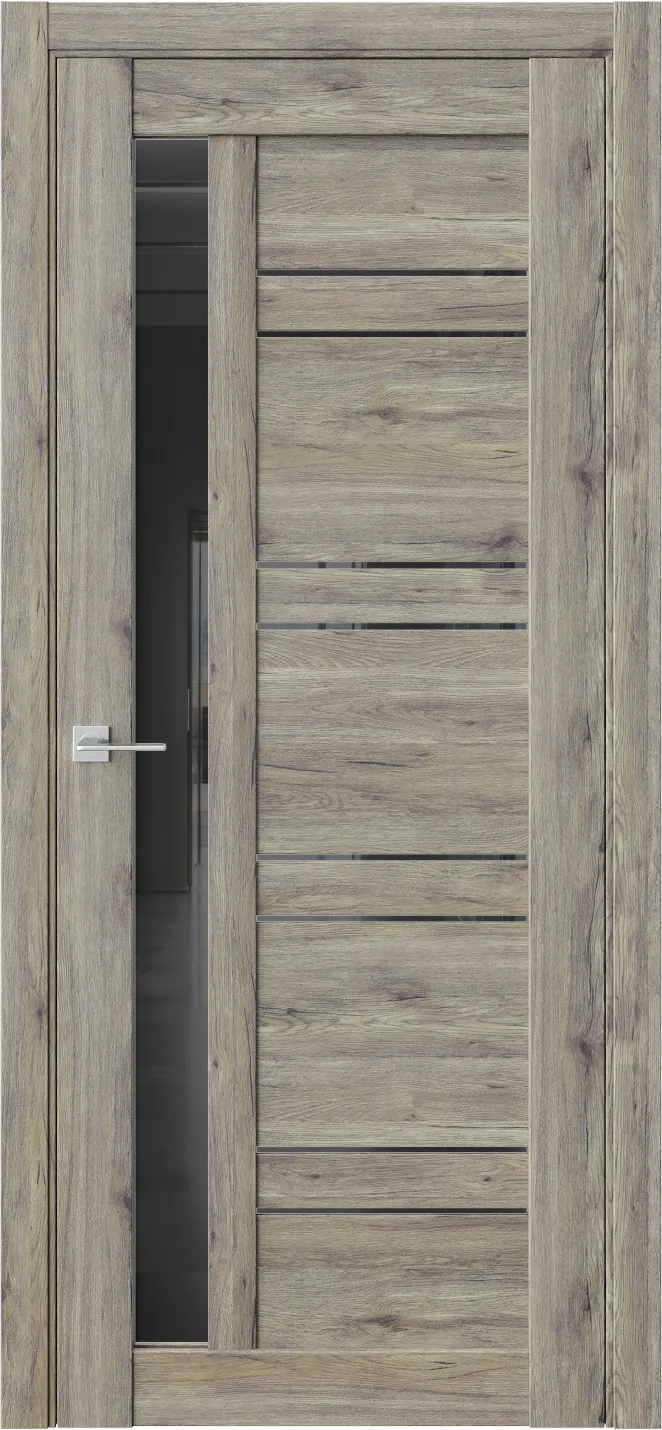 Межкомнатная дверь RELISH 72 — Стекло lacobel черное