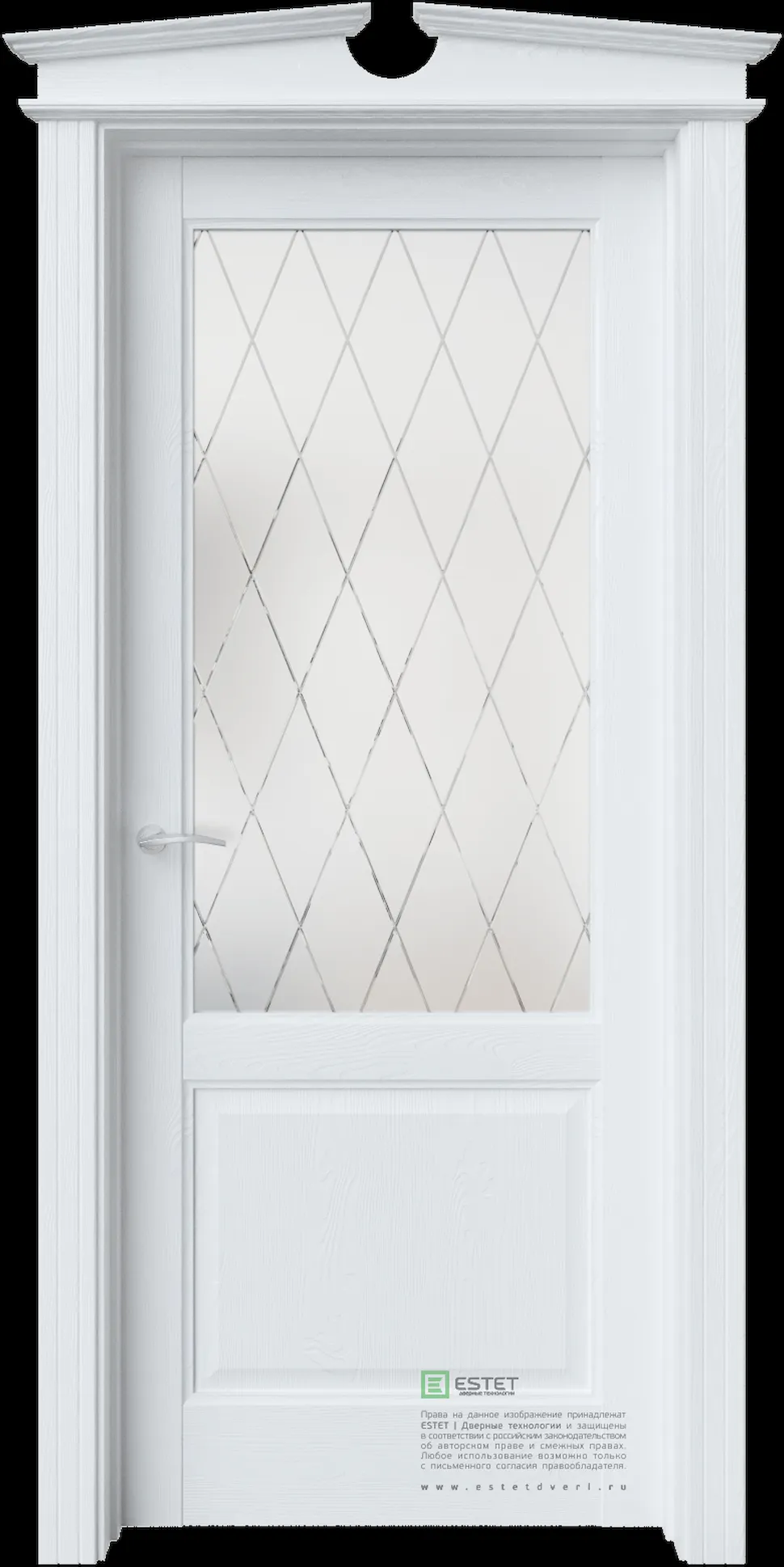 Межкомнатная дверь S4 — Ясень винтер white 4