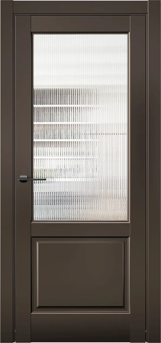 Межкомнатная дверь S4 — Стекло рифленое прозрачное