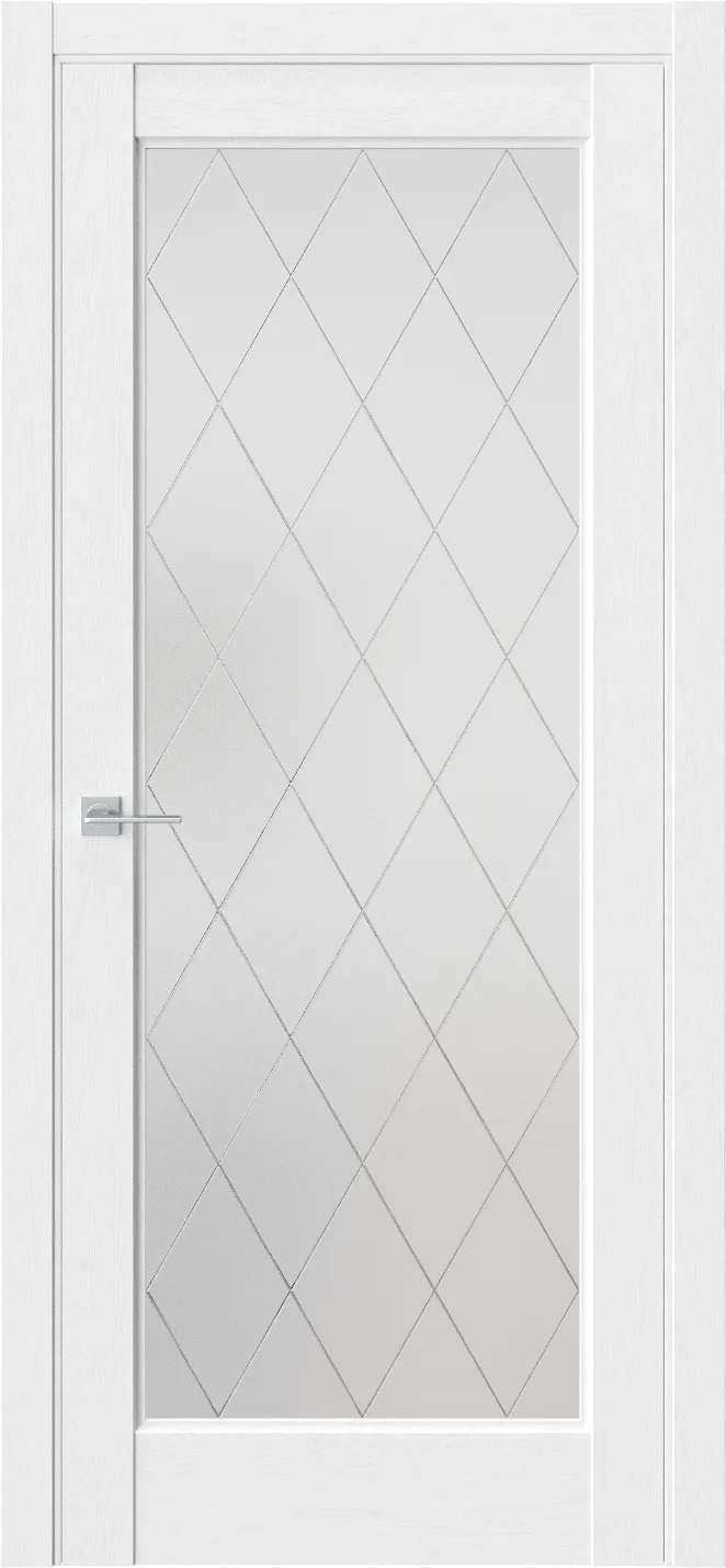 Межкомнатная дверь SENSATION 2 — Стекло 2 триплекс белое