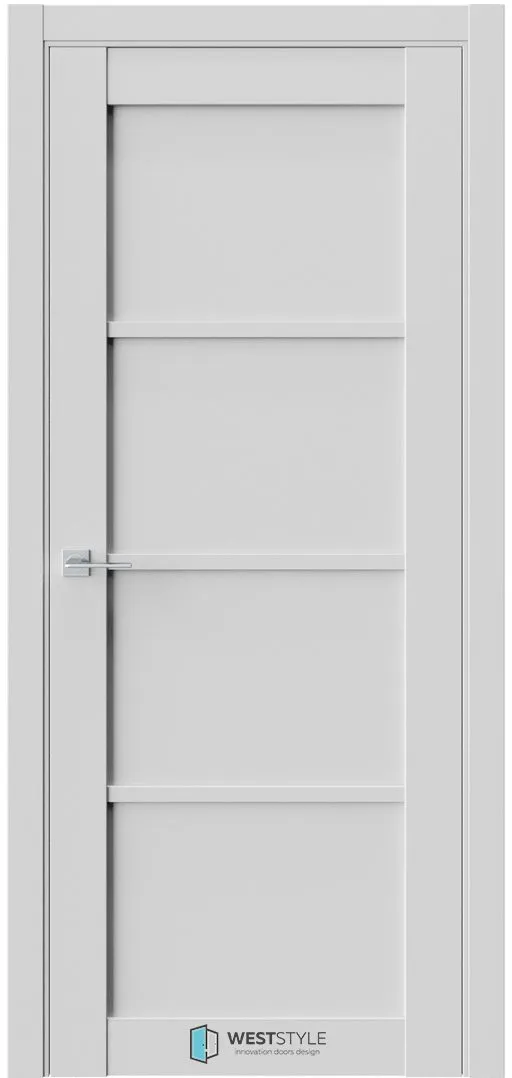Межкомнатная дверь ZEST EMLAYER 12 — Серый
