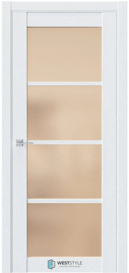 Межкомнатная дверь ZEST EMLAYER 13 — Стекло сатинат бронза