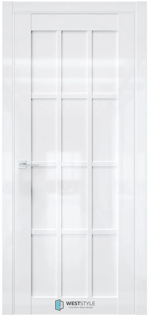 Межкомнатная дверь ZEST EMLAYER 20 — Белый глянец