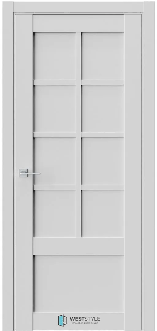 Межкомнатная дверь ZEST EMLAYER 24 — Серый