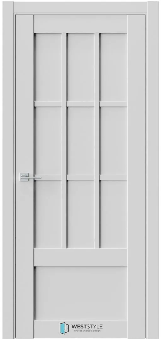 Межкомнатная дверь ZEST EMLAYER 26 — Серый