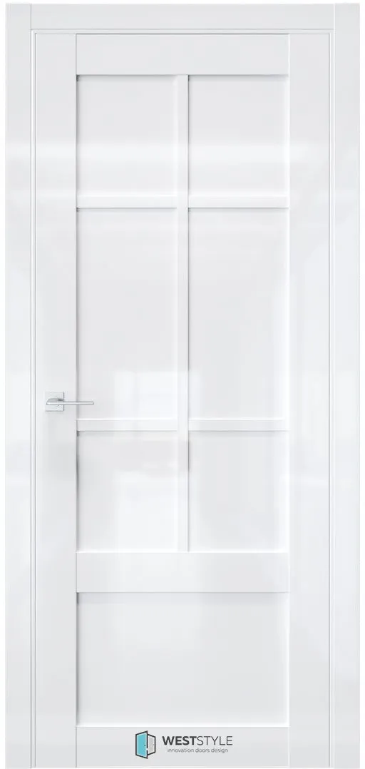 Межкомнатная дверь ZEST EMLAYER 30 — Белый глянец