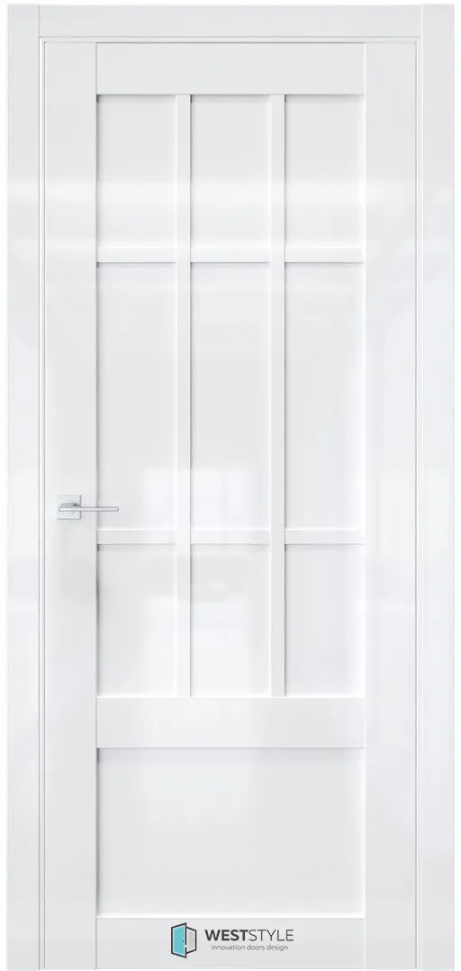 Межкомнатная дверь ZEST EMLAYER 32 — Белый глянец