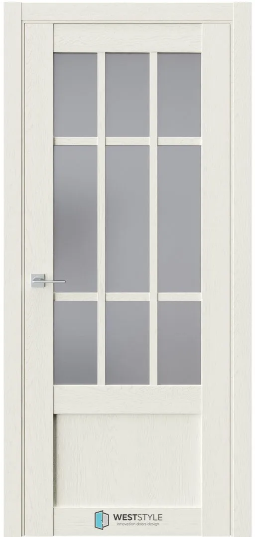 Межкомнатная дверь ZEST EMLAYER 33 — Стекло сатинат графит